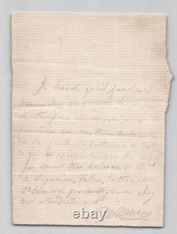 Prince Joachim Murat: 2 autograph letters signed, steeplechases, 1869