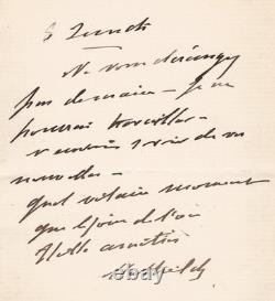 Princess Mathilde Bonaparte: 2 signed autograph letters, photograph