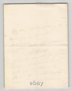 Princess Mathilde Bonaparte: 2 signed autograph letters, photograph