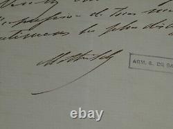 Princess Mathilde Bonaparte Signed Autograph Letter of Two Pages 1863