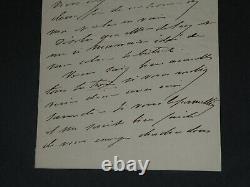 Princess Mathilde Bonaparte Signed Autograph Letter of Two Pages 1863