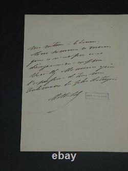 Princess Mathilde Bonaparte Signed Autograph Letter of Two Pages 1863