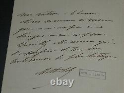 Princess Mathilde Bonaparte Signed Autograph Letter of Two Pages 1863