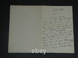 Princess Mathilde Bonaparte Signed Autograph Letter of Two Pages 1863