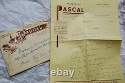 RENALDO HAHN PROUST Signed handwritten autograph letter