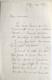 Rosa Bonheur Cain, Auguste, Georges, Henri. 3 Signed Letters, 1873&ndash;96