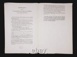 Raoul de Boisdeffre handwritten signed service letter, 1893