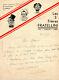 Rare, Autograph Letter, Fratellini Brothers Signed Paolo Fratellini 22 August 1933