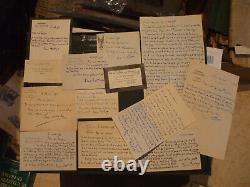 Rare Meeting 21 Documents Louis Barthou Including 16 Signed Autograph Letters