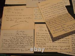 Rare Meeting 21 Documents Louis Barthou Including 16 Signed Autograph Letters