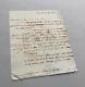 Rare Autographed Letter Signed By The Marquis Of Caraman. 1820 Vienna Wien