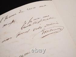 Rémy Joseph Isidore, Count Exelmans Marshal Autographed Signed Letter