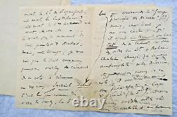 Renaldo HAHN (PROUST) autographed handwritten and signed letter WAR