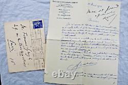 Renaldo HAHN (PROUST) letters & handwritten signed cards