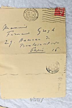 Renaldo HAHN (PROUST) letters & handwritten signed cards