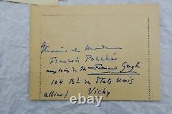 Renaldo HAHN (PROUST) letters & handwritten signed cards