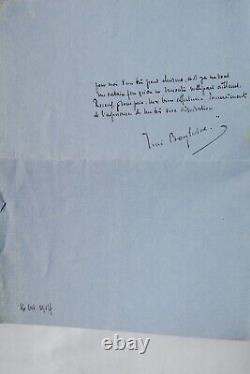 René Boylesve: 3 Beautiful Signed Autograph Letters