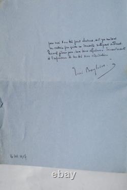 René Boylesve 3 beautiful signed autograph letters