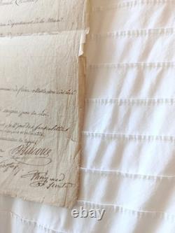 Revolution: The Letter Signed by Carnot, Merlin de Douai, and Cochon-Treilhard