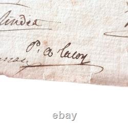 Revolution: The Letter Signed by Carnot, Merlin de Douai, and Cochon-Treilhard