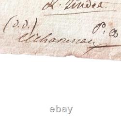 Revolution: The Letter Signed by Carnot, Merlin de Douai, and Cochon-Treilhard
