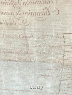 Revolution: The Letter Signed by Carnot, Merlin de Douai, and Cochon-Treilhard