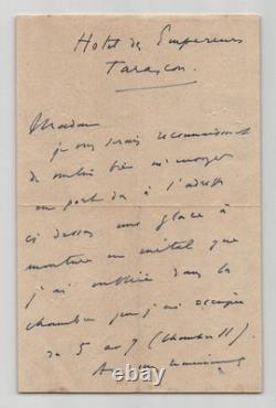 Reynaldo Hahn, Marcel Proust’s lover, autograph signed letter