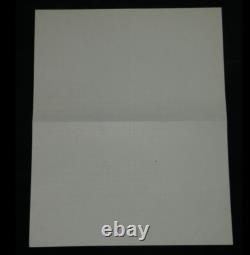 Robert Amadou, Signed Autograph Letter and Typed Letter on Emission