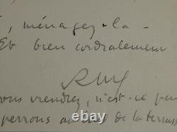 Roger Martin du Gard, Writer Autographed Letter Signed 1926