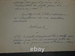 Roger Vercel Signed Autographed Letter, Press Copy, 1943