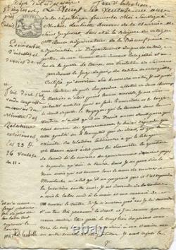 SAINTE BEUVE (Charles) Autographed letters signed and documents (son and father)