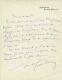 Sacha Guitry Autograph Letter Signed Humorist. Guitry Changes Fridge