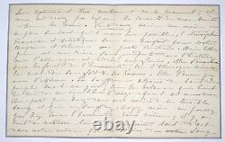 Sarah Bernhardt Beautiful Letter Signed To Walter Spindler, 4 Pages 1916