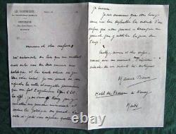 Signed Autograph Letter by Henry Bordeaux