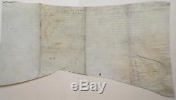 Signed Letter Of Louis XIII Setting Up Of The Captain Of Grignan 1635