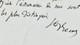 Signed Autograph Letter By Charles-augustin Sainte-beuve, October 6, 1866