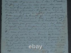 Sully PRUDHOMME AUTOGRAPH LETTER SIGNED TO Georges LAFENESTRE, 1902