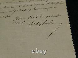Sully Prudhomme Autographed Letter Signed to Georges Lafenestre 1902
