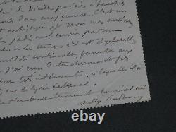 Sully Prudhomme Autographed Letter Signed to Georges Lafenestre 1903