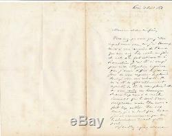 Sully Prudhomme Literature Autograph Letter Signed Barracand Lamartine