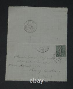 Sully Prudhomme Signed Autograph Letter to Lafenestre Legion of Honor 1905