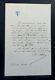 Tissot Charles Signed Autograph Letter About Invitations