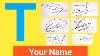 T Signature Style How To Draw Signature Like A Billionair For Alphabet T