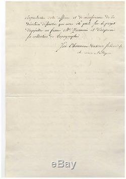 Talleyrand / Signed Letter (1804) / Kingdom Of Naples / Geographer Zannoni