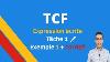 Tcf Expression Crite T Che 1 Example 1 With Corrig C2 Expliqu