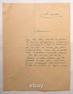 The Varende Jean De Lettre Signed About A Work By René Fauchois