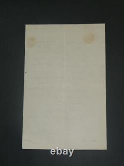 Théodore GUDIN, French painter, autograph signed letter, February 14, 1864