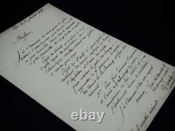 Theodore Vernier autograph letter signed, Finance Committee, 1791
