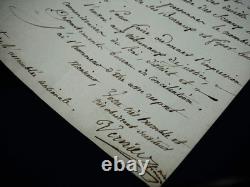 Theodore Vernier autograph letter signed, Finance Committee, 1791