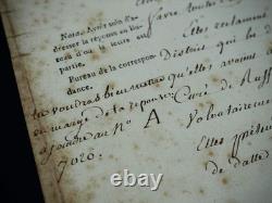 Theophile BERLIER signed letter COMMITTEE OF LEGISLATION OUDOT 1795